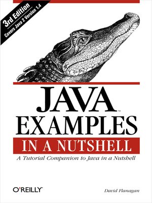cover image of Java Examples in a Nutshell
